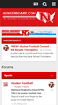 Mobile Screenshot of huskerboard.com